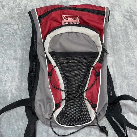 Coleman Other - Coleman Nylon Daypack Backpack Red Small Light Adjustable Straps Hiking